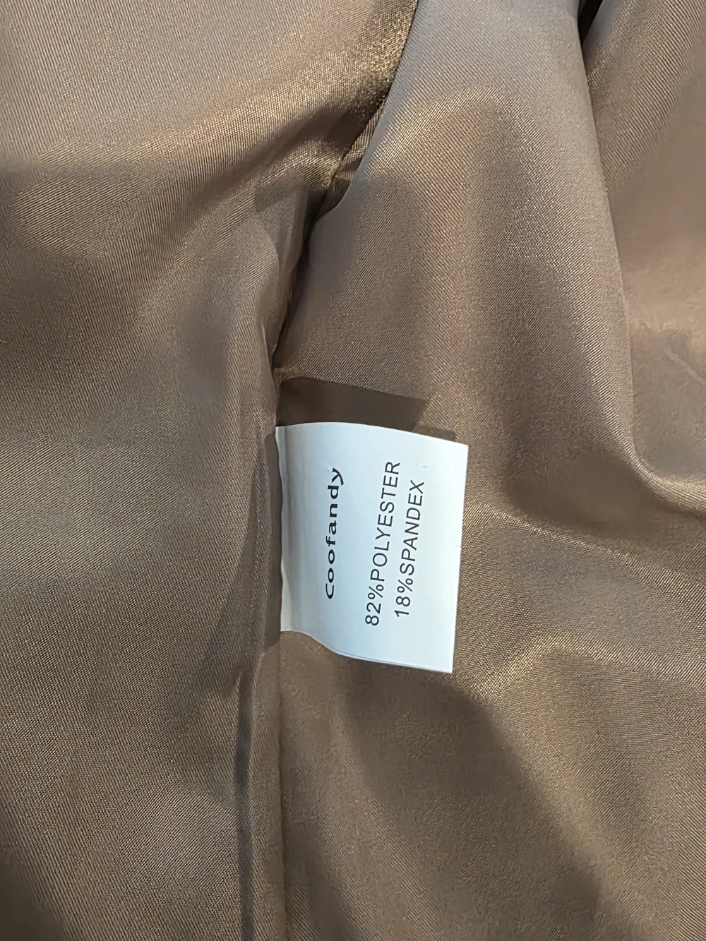 Coofandy Beige Dress Vest — Tailored Men's Satin Lined Vest